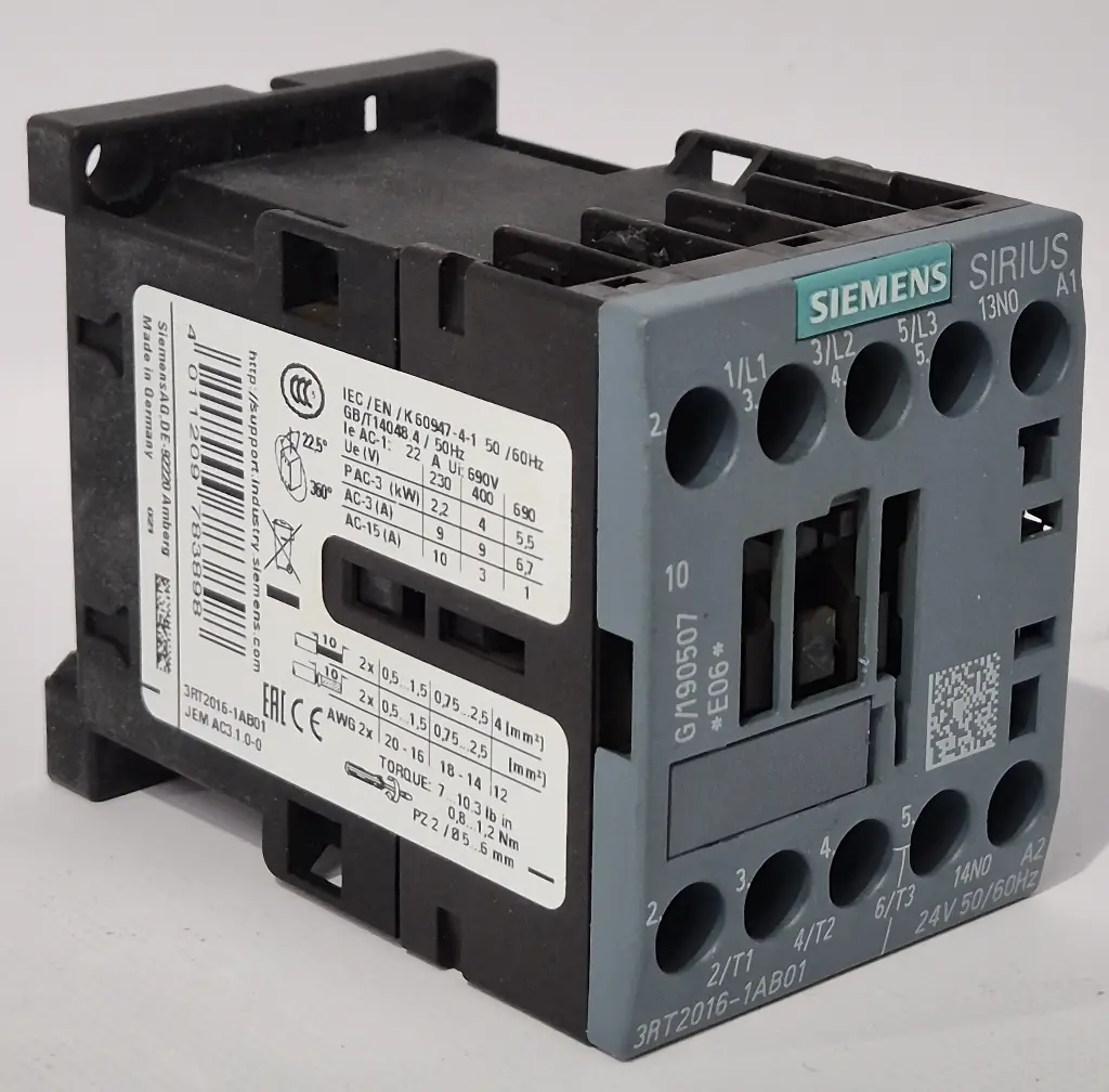 Siemens power contactor 3RT2016-1AB01 | 3RT2 016-1AB01