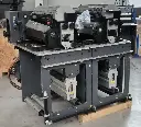 Gallus EM 410 - 2 Flexo-Sektion mit UV-Trocknern.
